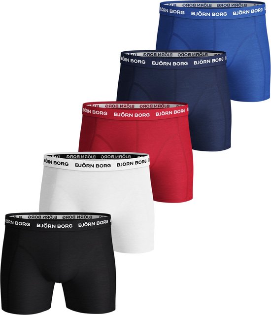 Björn Borg Sammy Black - 5-pack heren boxershort maat XXL