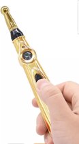 special edition VITADO - Acupunctuur Pen - Massage pen - Elektronische Acupunctuur Pen -  batterij - gel - NL handleiding - kleur GOUD