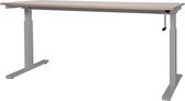 Schaffenburg Verstelbaar Bureau - Slinger 160x80 robson - alu frame