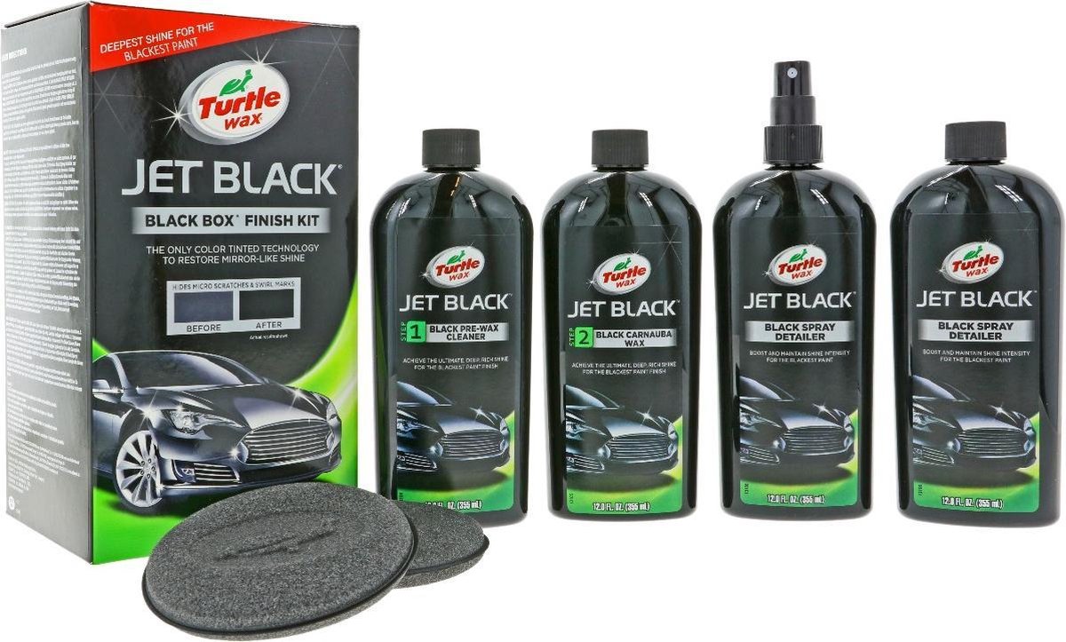 Turtle Wax Jet Black Box Finish Kit Autowax