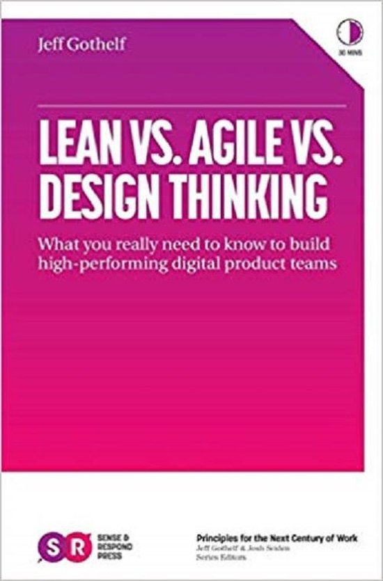Lean vs. Agile vs. Design Thinking - cover
