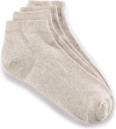 Birkenstock Cotton socks | Sokken | Vrouwen | creme | Katoen |  36-38