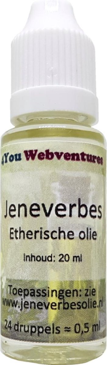 Goedkoopste Pure etherische jeneverbesolie - 40 ml (2x 20 ml) - etherische juniper olie - essentiële jeneverbes olie