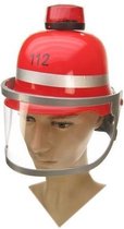 Brandweerhelm met licht