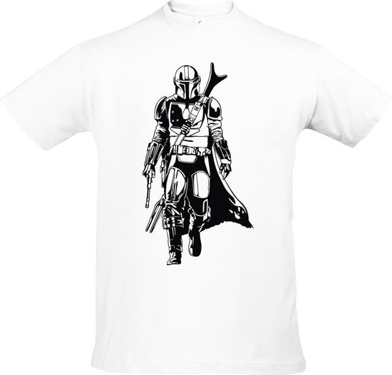 melodie opbouwen Leonardoda Star Wars The Mandalorian T-shirt - Maat S | bol.com