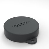 Pro Series Protective TPU Lens Cap Cover voor DJI OSMO Action Camera - Zwart