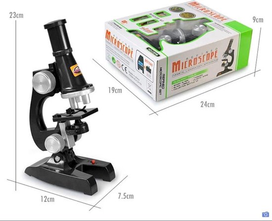 Kit de Microscope scientifique pour enfants, jouet de laboratoire