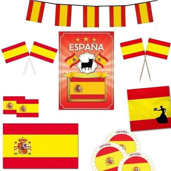 vieren Circus Omhoog Spanje versiering pakket medium | bol.com