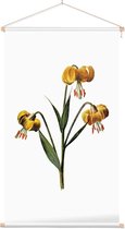 Turkse Lelie (Martagon Lily White) - Foto op Textielposter - 40 x 60 cm