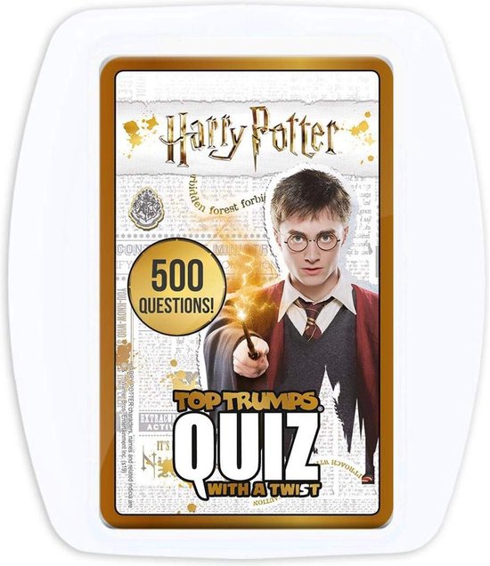 Afbeelding van het spel Harry Potter Top Trumps Quiz 500 vragen