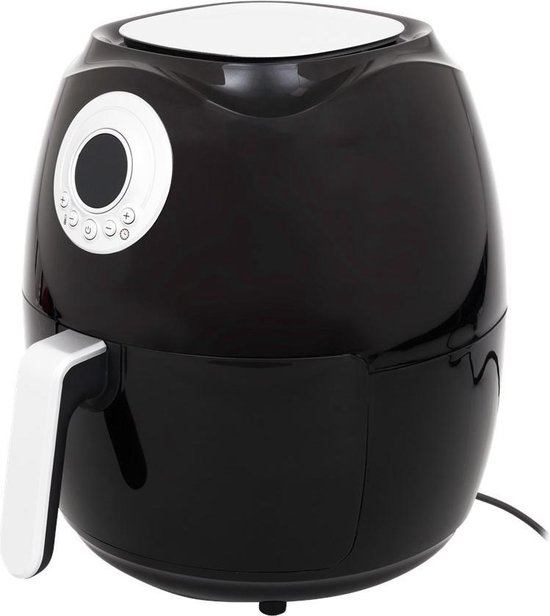 Friteuse à air chaud - Smart Fryer XL - 4,5 L - noir - Fond avec  antidérapant - 200 °... | bol.com