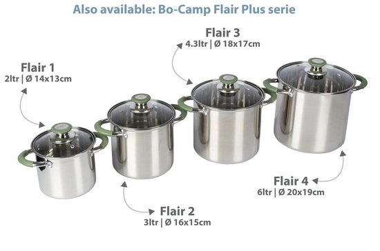 Bo-Camp - Pan - Flair plus - Hoog - Ø 14 cm van Bo-Camp — afbeelding 5