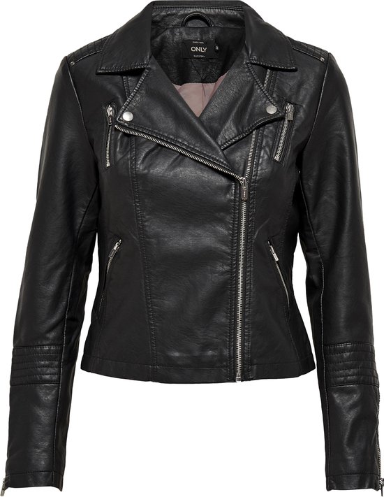 ONLY ONLGEMMA FAUX LEATHER BIKER OTW NOOS Dames Jas