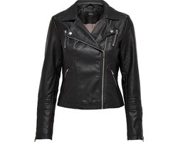 ONLY ONLGEMMA FAUX LEATHER BIKER OTW NOOS Dames Jas - Maat 40