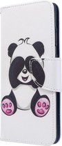 Panda beertje agenda wallet book case hoesje Samsung Galaxy S20
