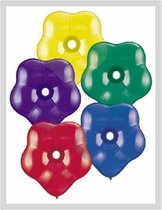 100x bloem ballon Blossom Radiant Jewel - Assortie - 15 cm