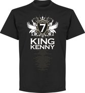 King Kenny 7 Liverpool T-Shirt - Zwart  - L