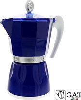 G.A.T. Italia Bella Blauw 6 kops - Percolator - 300ml - Made in Italy