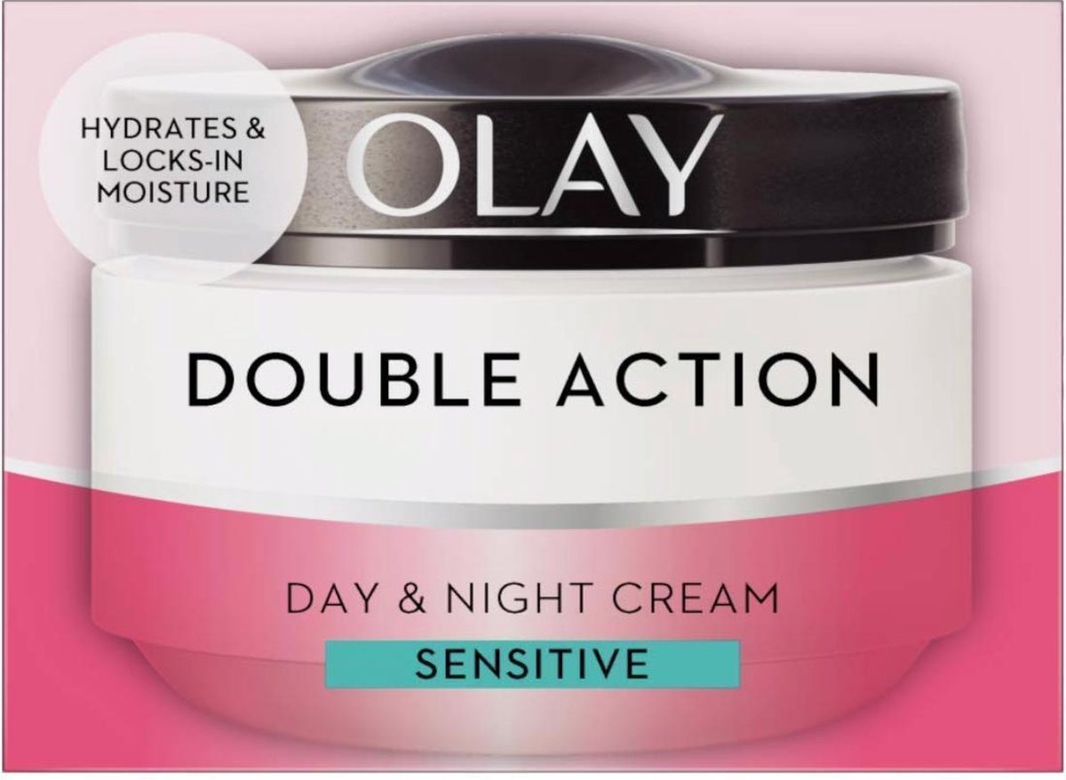 Olay Double Action Day & Night Cream Sensitive - 50 ml | bol
