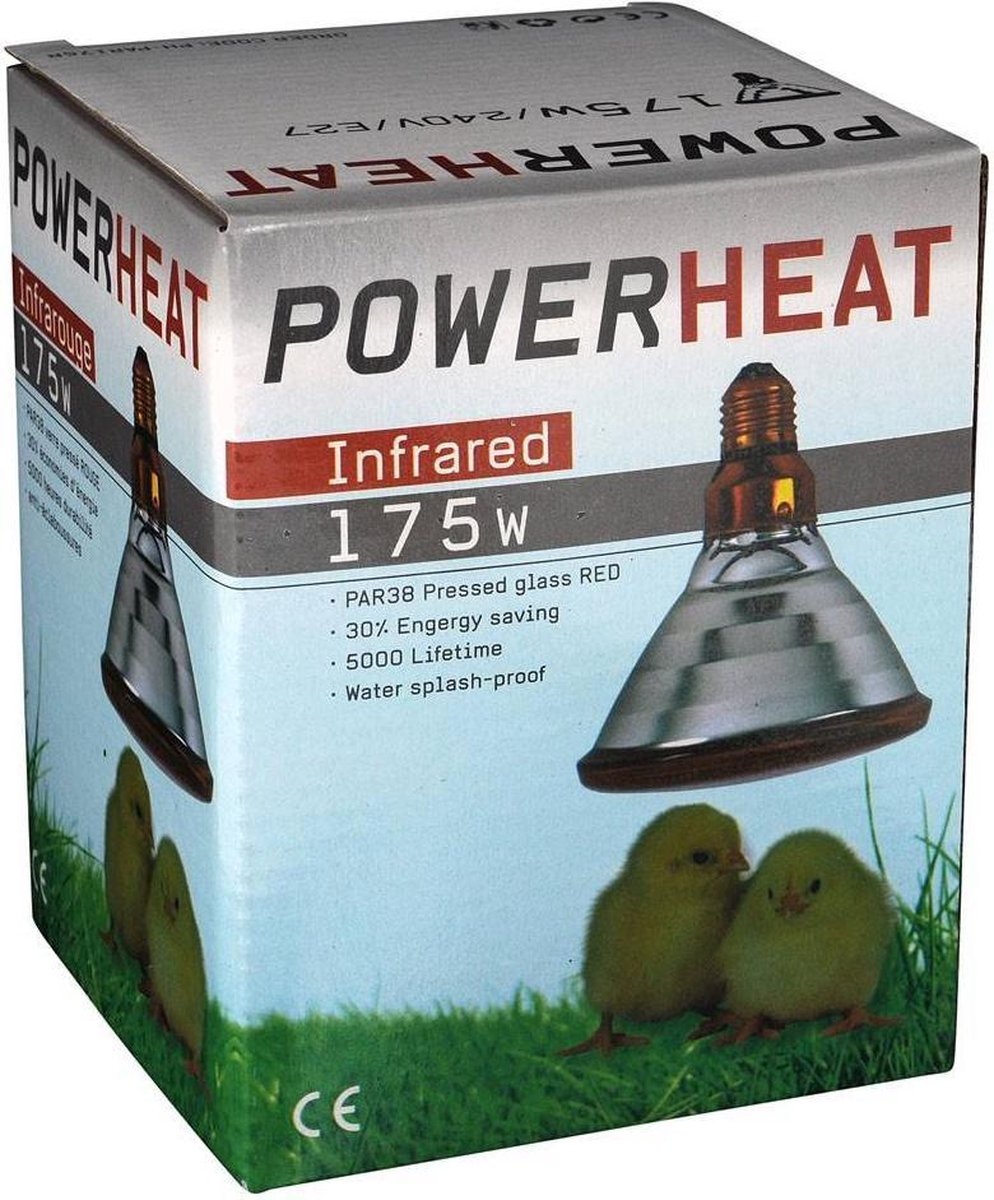 Warmtelampen PAR 175 watt