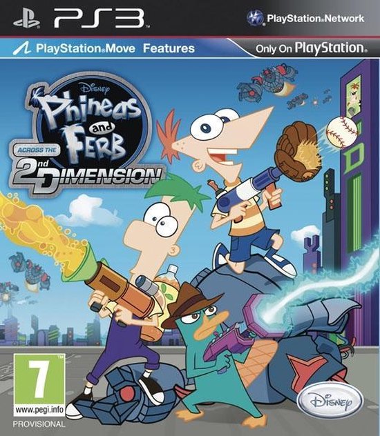 Phineas and Ferb: Across the Second Dimension /PS3