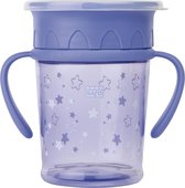 Saro Drinkbeker 360° Anti-mors Amazing Cup Met Handvat Paars