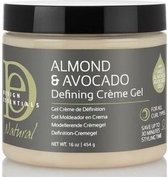 Design Essentials - Natural Almond & Avocado Curl Defining Creme Gel - 473ml