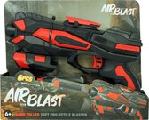 Airblast 119 - Softbullet - Softgun - Schietspeelgoed - Pistool - Foam - 19 cm - Inclusief 6 foam pijltjes