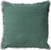 BURTO - Kussenhoes van katoen Jadeite 60x60 cm - groen