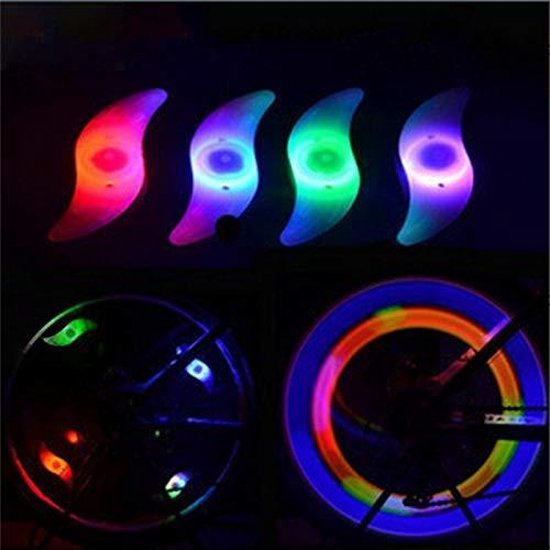 Spaakverlichting Kinderfiets - Fietswielverlichting - LED - Multicolor - Set van 2