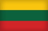 Vlag van Litouwen - Litouwse vlag 150x100 cm incl. ophangsysteem