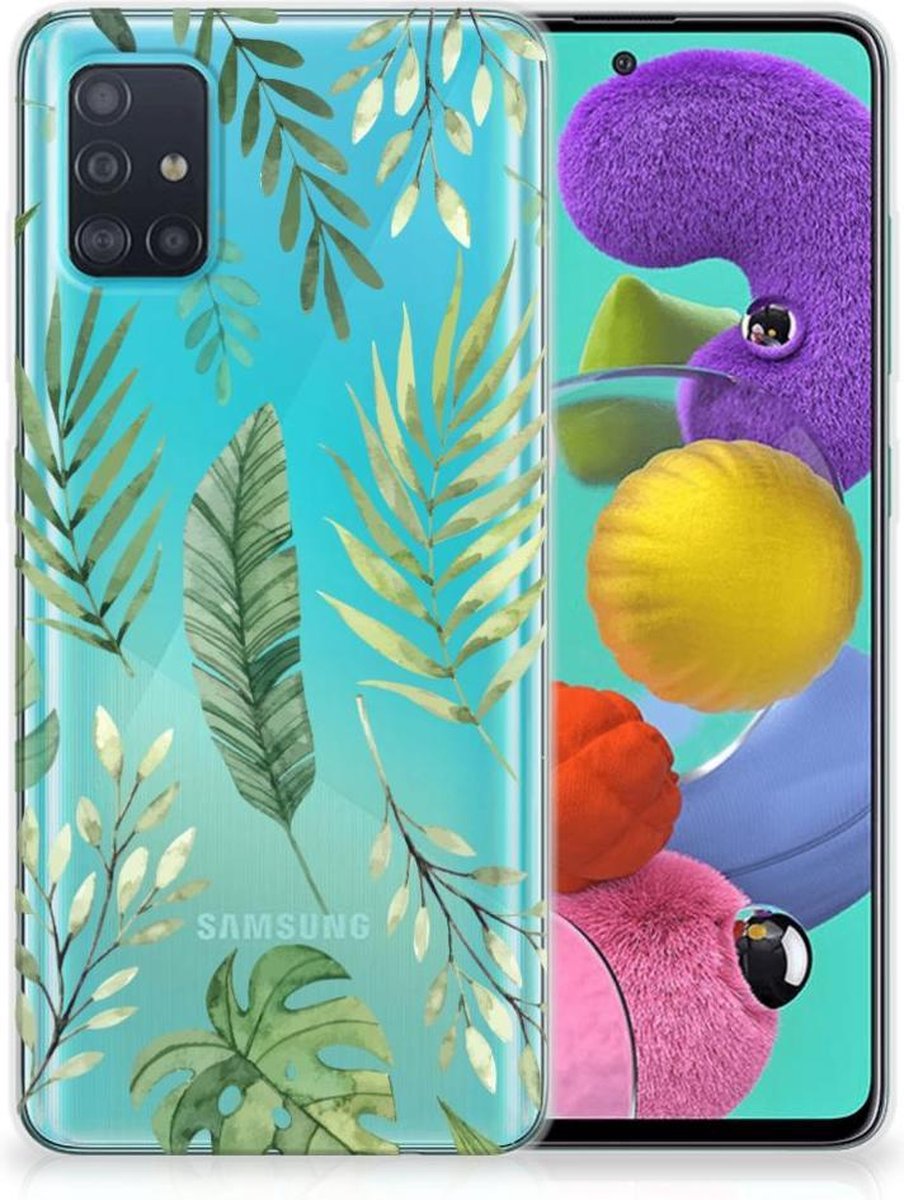 Samsung Galaxy A51 TPU Case Leaves