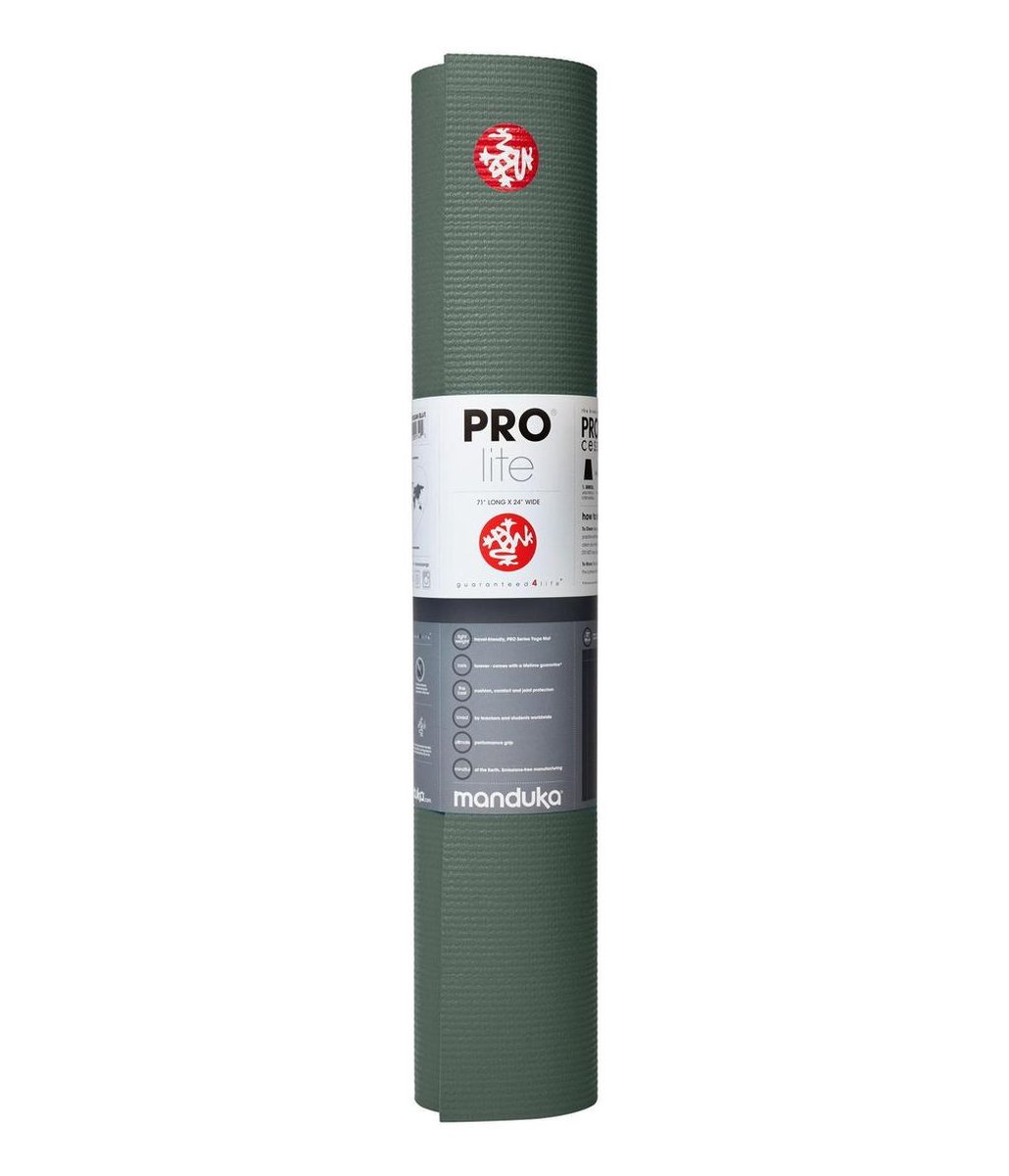 Manduka PROlite Yogamat - 180 x 61 cm, 0,45 cm dik - Sage / Grijs Groen – Lichter en Dunner alternatief voor de Manduka PRO | Duurzaam & Antislip | Ideaal voor Hot Yoga & Vinyasa Flow | Optimale Ondersteuning voor Gewrichten | Makkelijk meenemen thumbnail 3