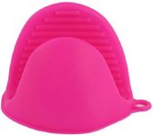 Ovenwant - 1 paar - Siliconen - Ovenhandschoen - Pannenlap - 42 gram - Roze