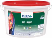 Relius R1 PRO 12,5L - RAL 9001 ( crème wit) - Extra matte dispersie-siliconenhars-binnen verf van de premiumklasse