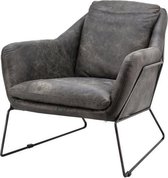 Eleonora Fauteuil Antonio Antraciet, Fauteuil leer, lederen fauteuil