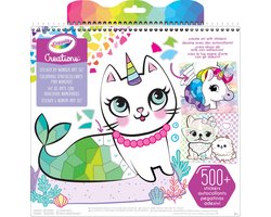 Crayola - Crayola Creations - Kleurboek - Sticker Op Nummer Set