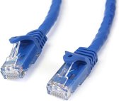 STARTECH 0.5m Blue Snagless Cat6 UTP Patch Cable