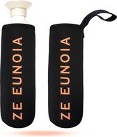 Ze Eunoia Drinkflessenhouder Tas voor fles - Opberghoes voor drankfles - 10 Stuks - Duurzaam en handig -  flessenhouder - Zwart