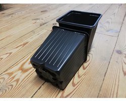 Kweekpotjes 100 x P9 pot moestuin plant potjes 9x9x10cm