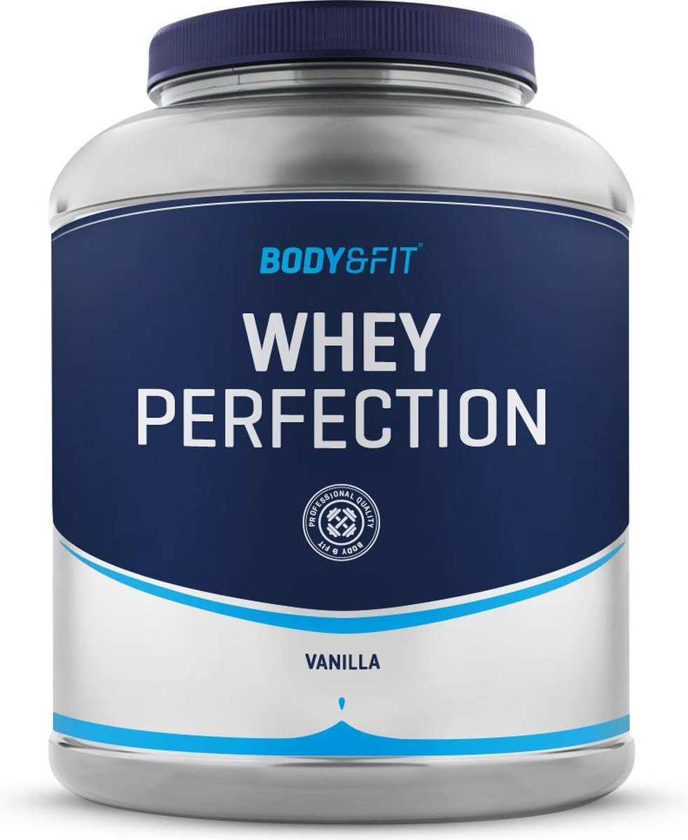 Body & Fit Whey Perfection - Whey Protein / Proteine Shake - 2270 gram - Vanille
