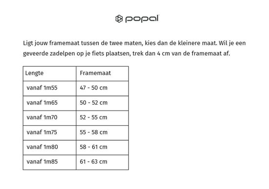 Popal Sway Elektrisch damesfiets 3 versnellingen 53 cm - Mat zwart | bol.com