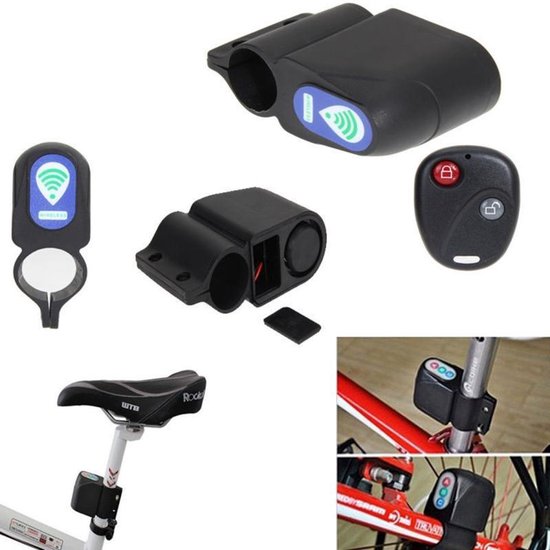 Universal Wireless Security Alarm Bicycle Alarm with Remote