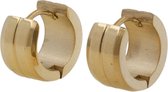 Kaisa Jewelry Split gold oorringen