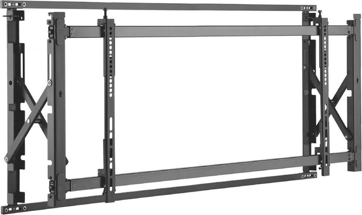 Video-monitor Muurbeugel Ultradunne  55"- 60" max. 35kg Digital Signage Maclean MC-846