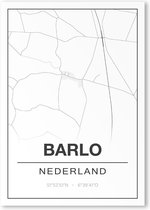 Poster/plattegrond BARLO - A4