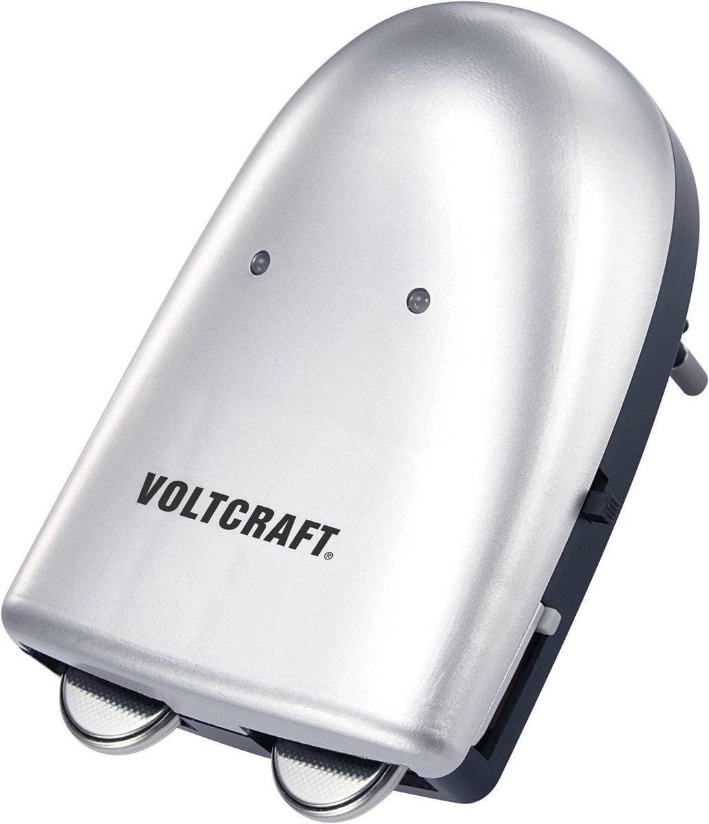 VOLTCRAFT Knoopcelbatterij-oplader Li-ion Oplaadbare knoopcel