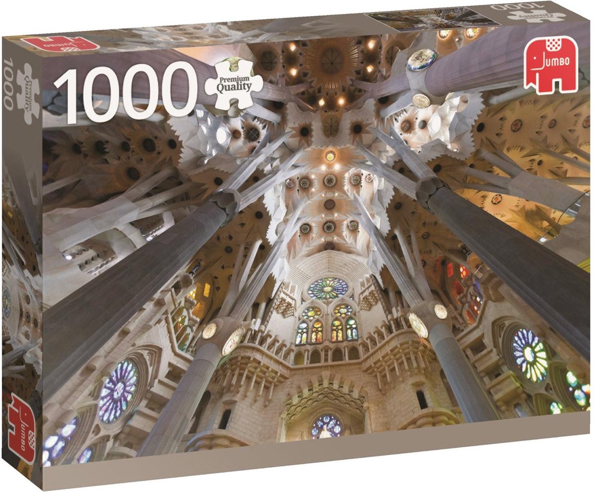 Jumbo Premium Collection Puzzel Sagrada Familia Barcelona - Legpuzzel - 1000 stukjes
