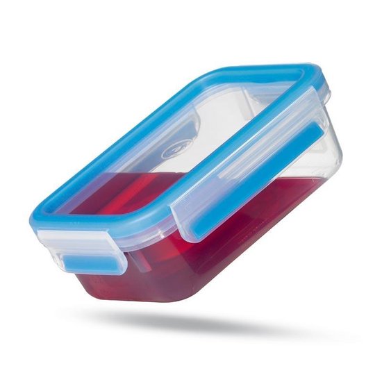 CLIP & CLOSE contenant des aliments. ensemble de 3 pièces. 3x0,55 L.
