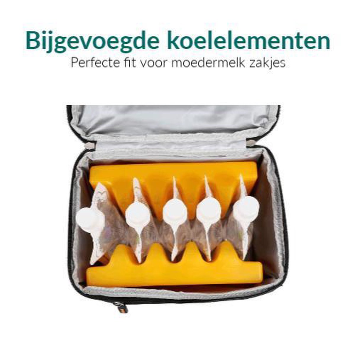 YOUSHARES Moedermelk koeltas - koeler reistas, opbergtas voor borstvoeding